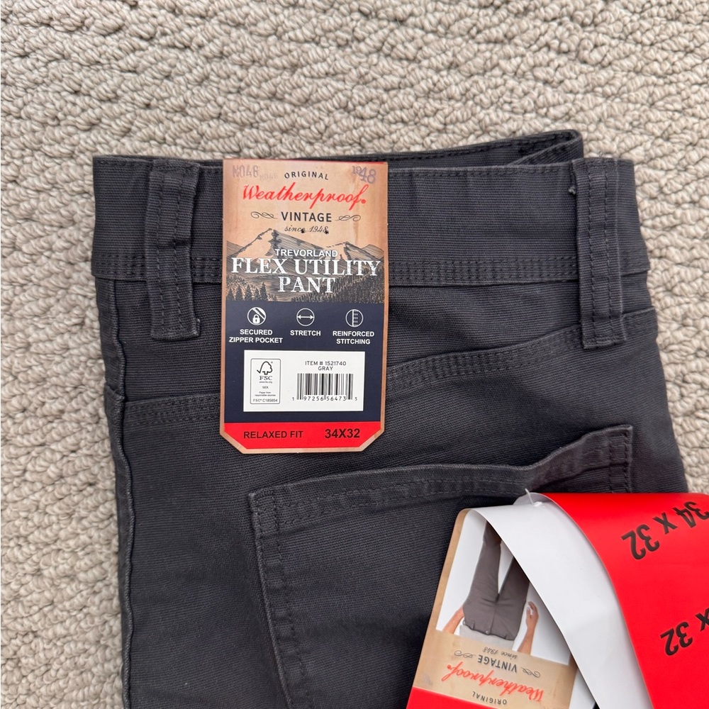 Weatherproof Gray Relaxed Fit Jeans